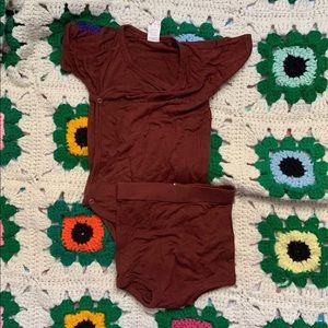 Kate Quinn bamboo 12-18 kimono and bloomers